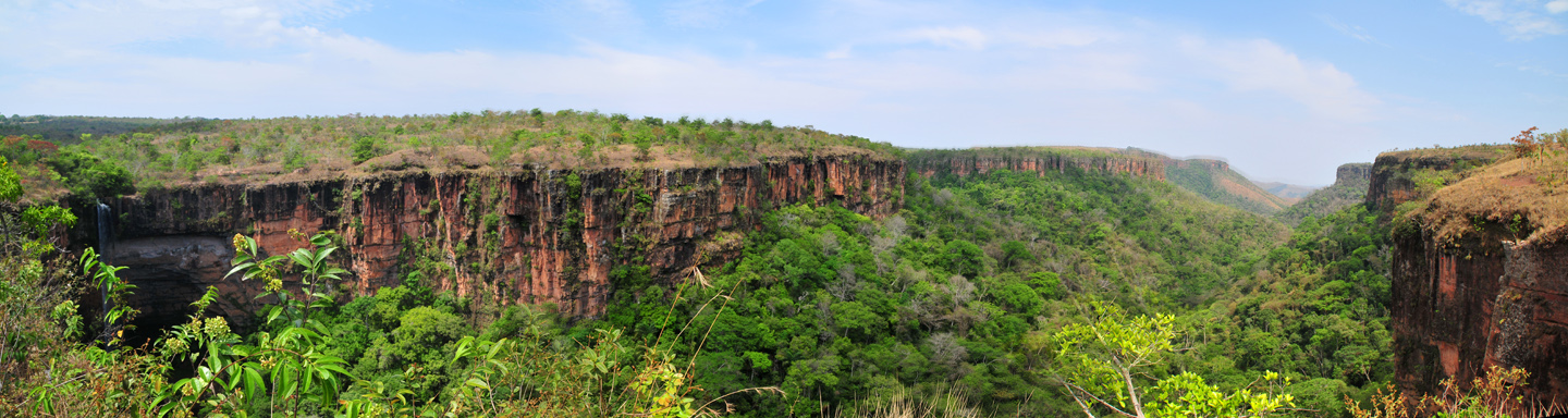 Cachoeira Véu de Noiva, Chapada dos Guimarães, Mato Grosso (01/10/2013) 150 x 40 cm