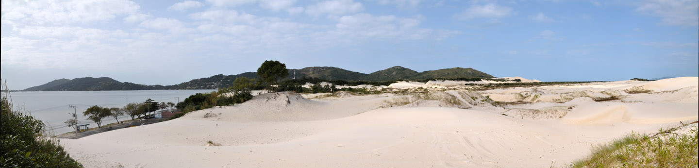 Panoramica Lagoa da Conceição, Florianópolis, Santa Catarina (25 Megapixel) 160cm x 38,5 cm