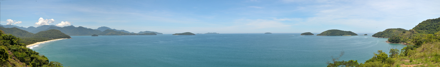 Ubatuba, litoral norte de São Paulo - 257cm x40cm