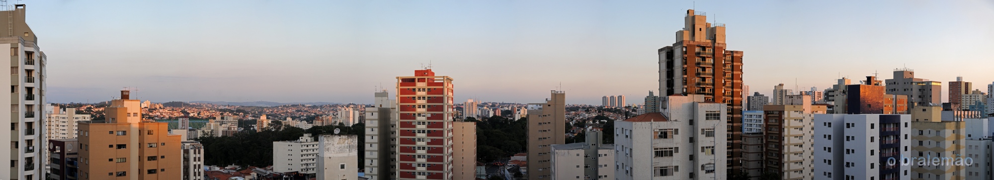 panorâmica do centro, Campinas